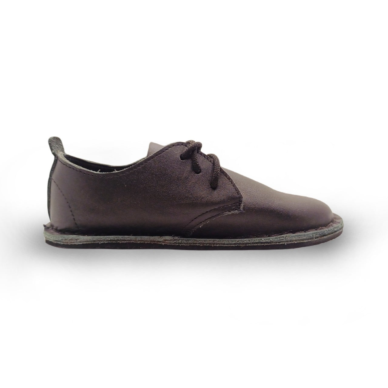 Black School Shoe - Lace up