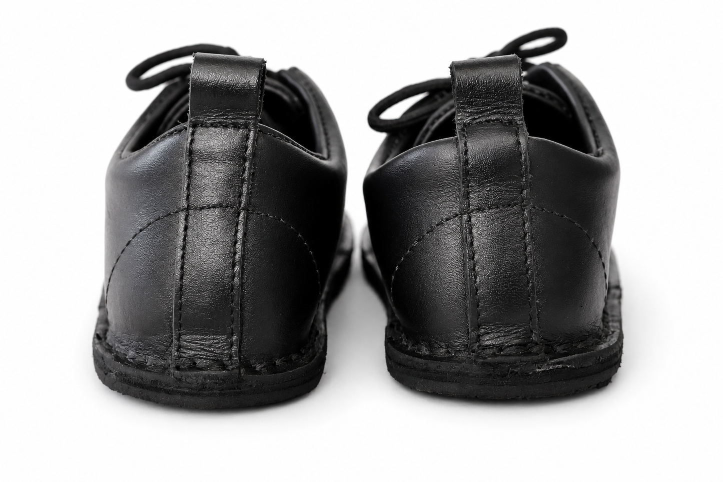 Latest Lace-up Black School Shoes