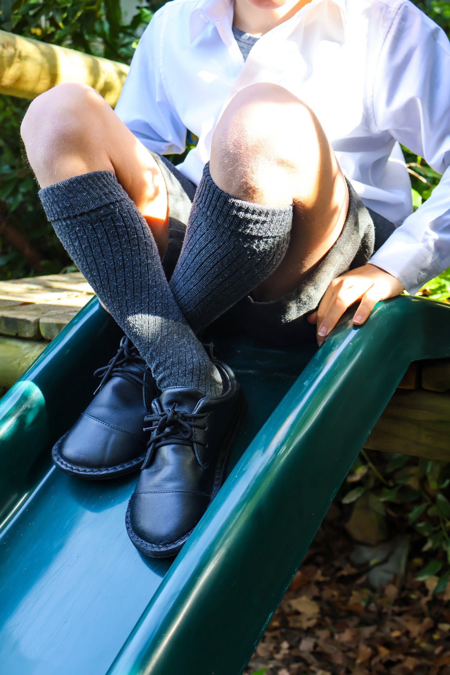 Latest Lace-up Black School Shoes