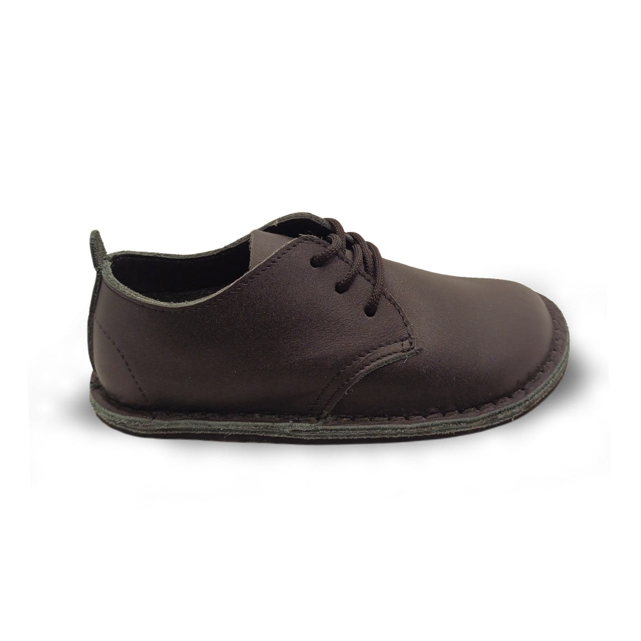 Black School Shoe - Lace up